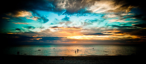 sunset beach canon 2009 aspendale canonef24105mmf4lisusm 5dmarkii 5d2
