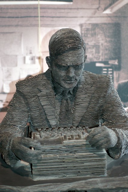 Alan Turing sculpture