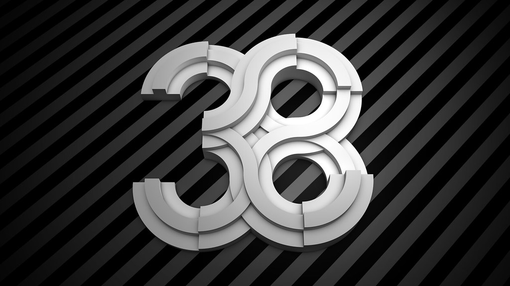 38 Logo: Top-down Clean