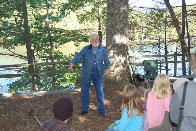 Appalachian Story Telling at a Fall Festival at Virginia State Parks (Ramsey - Douthat State Park Apple Day)