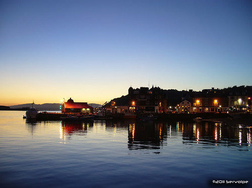 blue sunset seascape marina boats puerto harbor scotland highlands barcos fx9 harbour escocia panasonic hour midnight oban panasonicdmcfx9 colorefex servalpe topazadjust