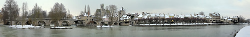 panorama snow france cold ice highresolution frost pano neige hd froid hdr highdynamicrange glace givre cheznous médieval panoramicview moretsurloing résolution villagetypique panoramicviewof