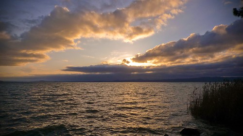 sunset lake lago lumix tramonto panasonic bolsena lx3