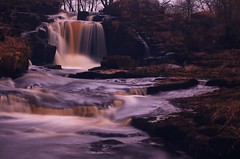 Up Stream From Spectacle E'e falls, near Strathaven