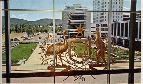 architecture modern 60s cities modernism australia postcards canberra sixties 1960 mcm