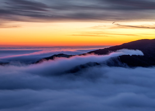 piuma fog sunset clouds sky landscape longexposure mountains