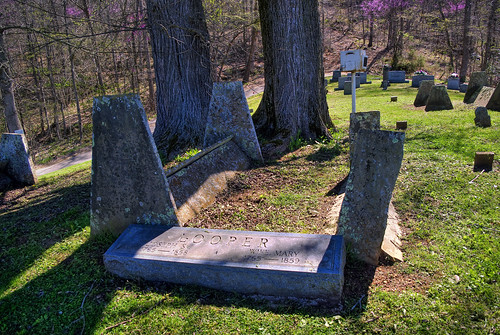 county cemetery grave landscape joseph tn tennessee mary comb speck overton looper