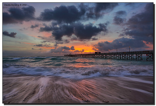 morning clouds sunrise dawn pier surf waves searchthebest florida atlanticocean canonef1740mmf4lusm hdr pierpark wetfeet sunnyislesbeach singleexposure outstandingshots 3exp platinumphoto colorphotoaward miamidadeco dphdr forthesky forthewater adobelightroom3beta