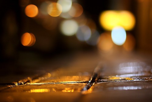 street wet night canon published dof bokeh pavement athens depthoffield greece sidewalk tiles 365 canonef50mmf14usm αθήνα canoneos40d toomanytribbles dslrmag