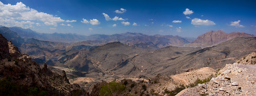 panorama mountains oman 2009 unitedarabemirates hajarmountains albatinah jebelshams absolutelystunningscapes sonyα350