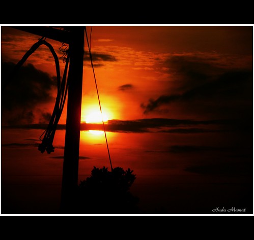 sunset sky sun silhouette nikon malaysia framing malacca matahari hudamamat