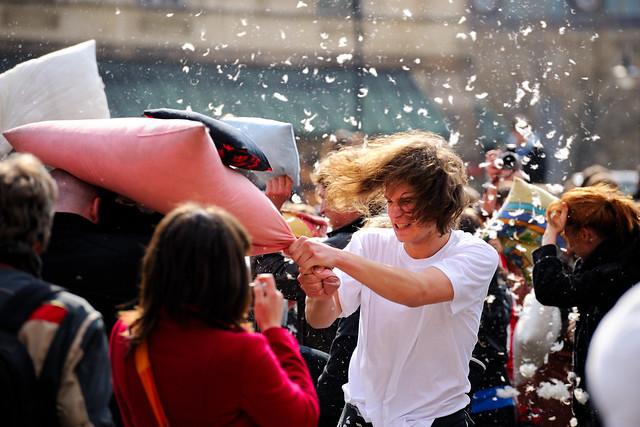 Warsaw Pillow Fight 2010