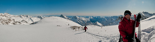 winter italy panorama snow ski alps skiing 2010 gressoney