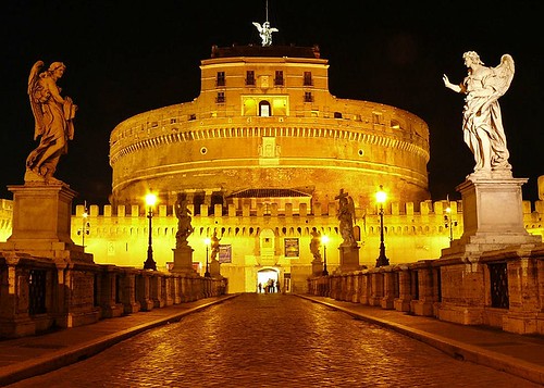 Castel Santangelo Roma Italia