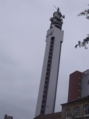 BT Tower from Ludgate Hill, Birmingham