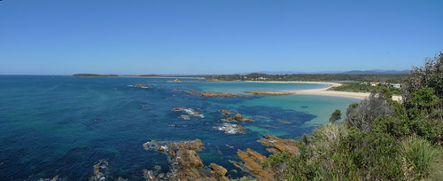 sea seascape landscape australia nsw nswsouthcoast broulee mossypoint tomakin brouleeisland lumixdmclx3