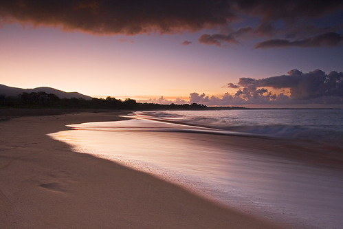 seascape sunrise landscape photography hawaii maui wailea bigbeach makenabeach