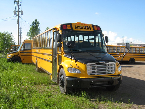 school canada bus thomas newbrunswick autobus 2010 écolier
