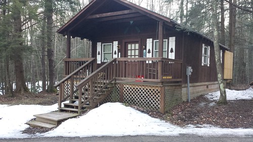 View of cabin from front