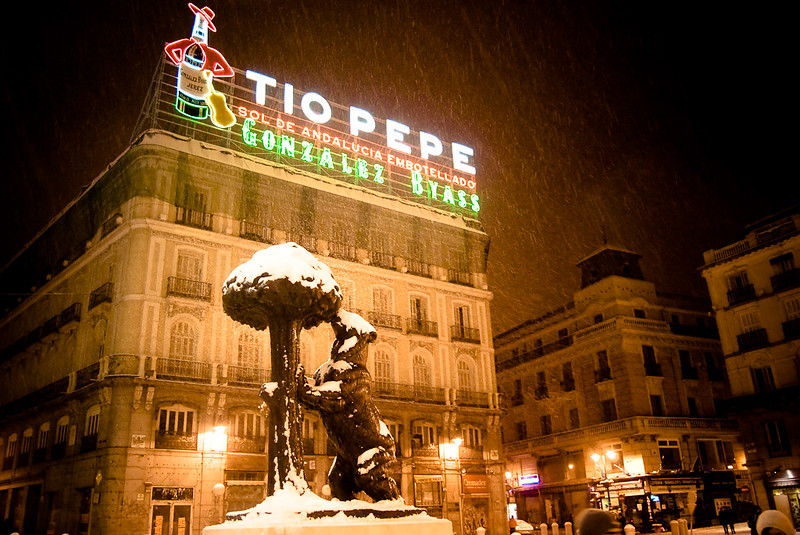 10 fotos de nieve en Madrid que te dejaran helado