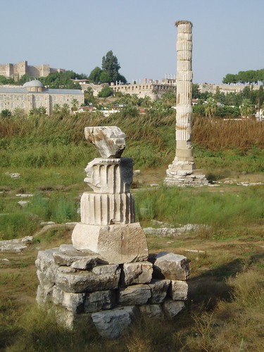 turkey temple ruins diana classical artemis selcuk ephesus artemision sevenancientwonders
