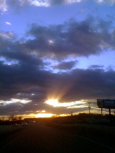 sunset sky clouds dusk raysoflight iphone