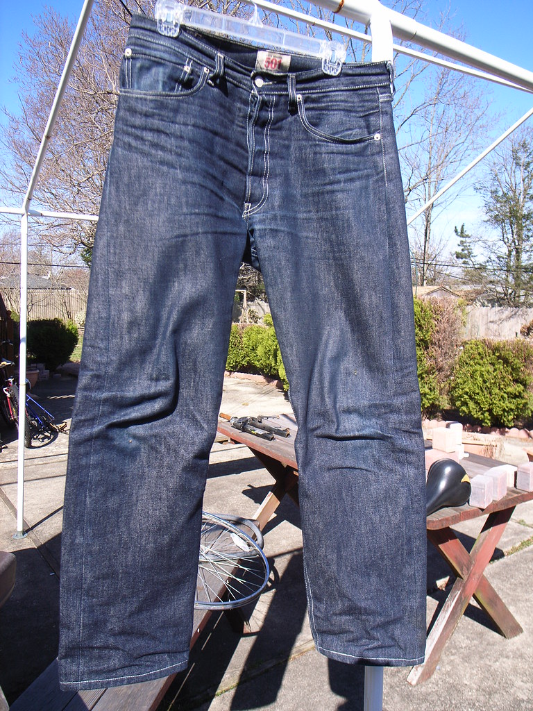 levi's 501 midnight rigid