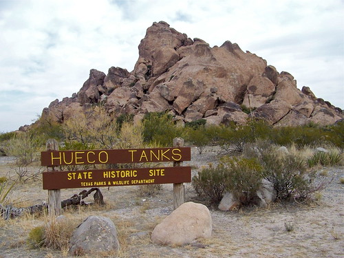 park sign texas huecotanks huecotanksstatehistoricsite