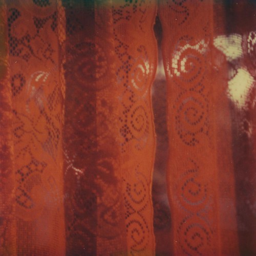 sunset film polaroid sx70 texas lace curtain instant fortworth goldenhour artistictz