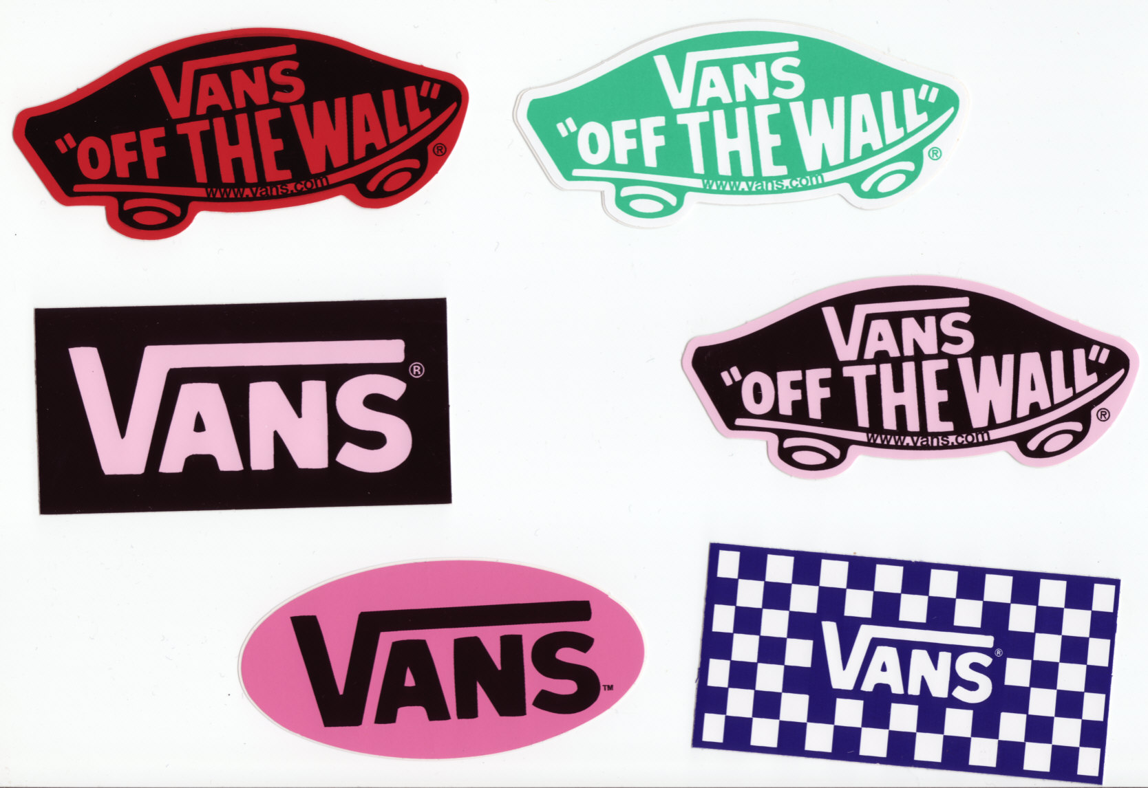 stickers vans