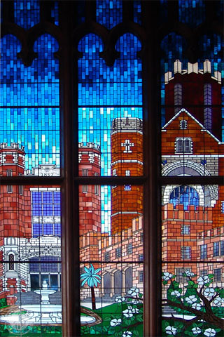 Stained Glass Window of Westcott