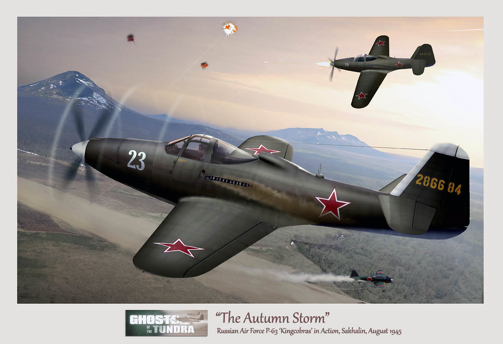 "The Autumn Storm" Russian Air Force P-63 in Action: Sakhalin, 1945