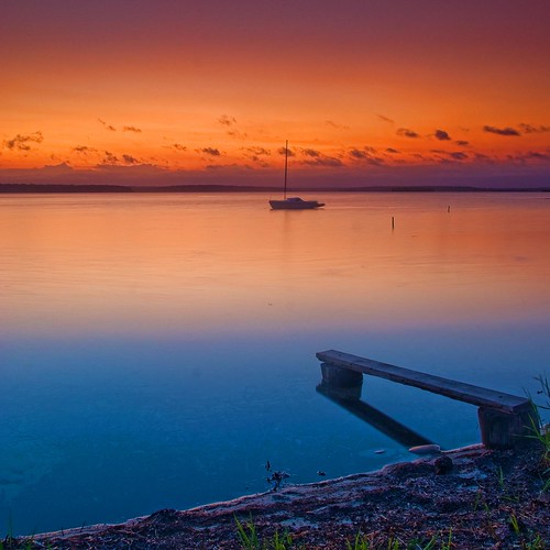 sunset beach geotagged yacht australia nsw stillness stgeorgesbasin geo:lat=3510555 geo:lon=150620145