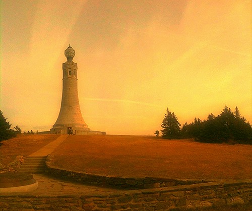 panorama lighthouse fall mt top greylock
