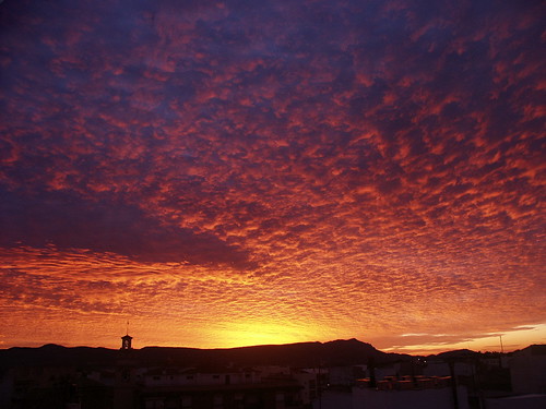 castalla alacant alicante cel cielo nubes boires amanecer amaneixer fvac nuvols sunset sky red clouds