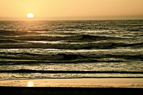 ocean sanfrancisco california sunset shadow sky sun cold reflection beach water night dark sand waves time dusk freezing oceanbeach
