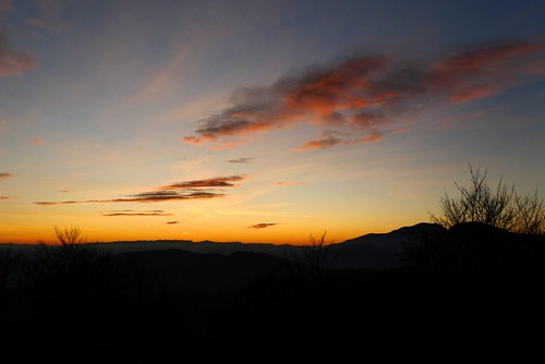 sunset sky mountains slovenia slovenija blegoš blegos