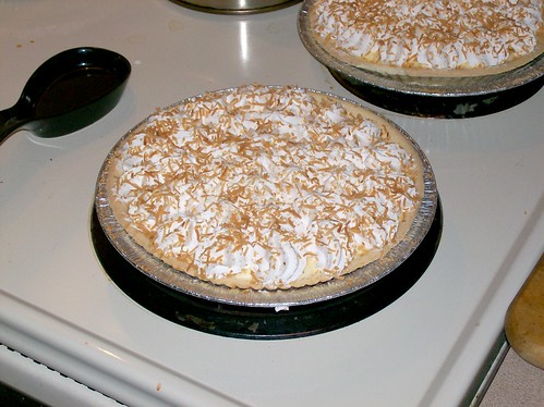 Coconut Cream Pies!