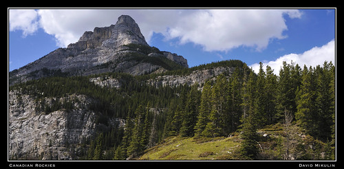 trees sky mountain canada green landscape geotagged peak alberta exshaw canadianrockies 5photosaday