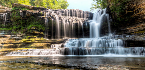 panorama waterfall waterfalls ptgui tennesseestateparks cumminsfallsstatepark