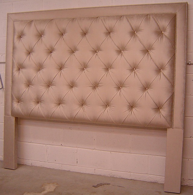 Fabric Upholstered Headboard - Photo ID# DSC05785f