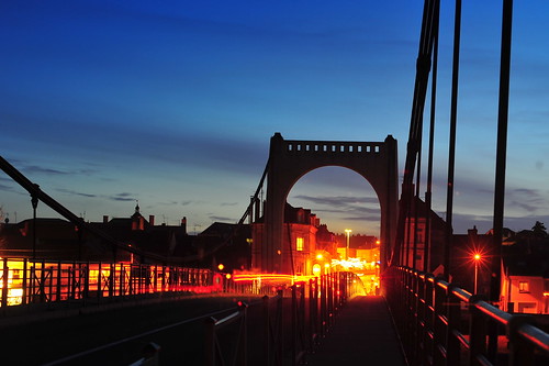sunset france soleil nikon europe coucher pont loire maineetloire d700 chalonnes