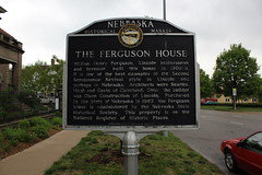 The Ferguson House, Lincoln, Nebraska Historical Marker