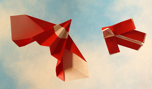 Origami 'Flying Santa' (Sy Chen - Paul Jackson)