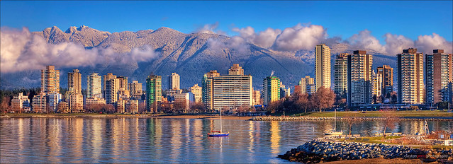 Vancouver's Winter Skyline