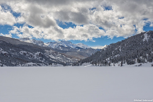 winter lake snow storm landscape frozen colorado lakesancristobal hinsdalecounty