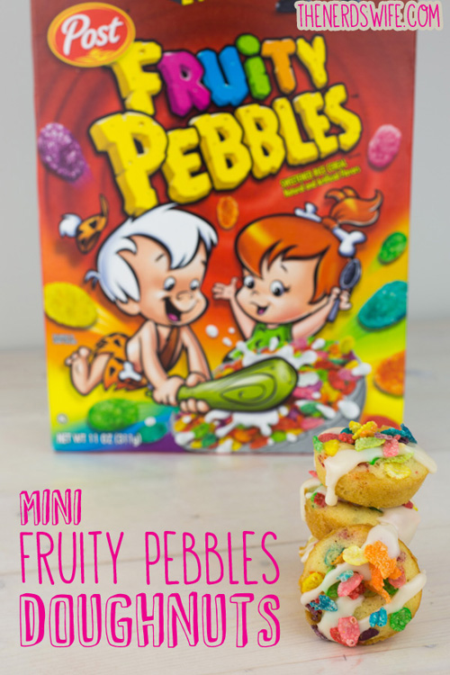 Fruity Pebbles Doughnuts