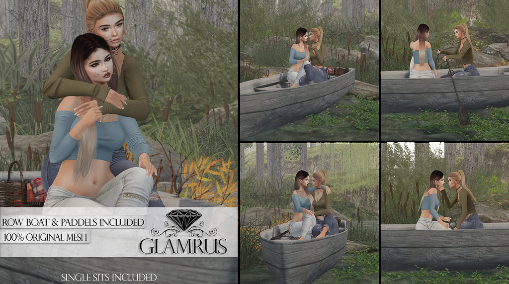 Glamrus . Row Boat FF AD - SecondLifeHub.com