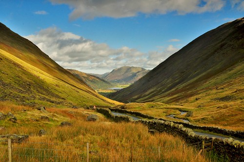 mountains landscapes countryside day cloudy cumbria ullswater hartsop theyorkshiredalesnationalpark