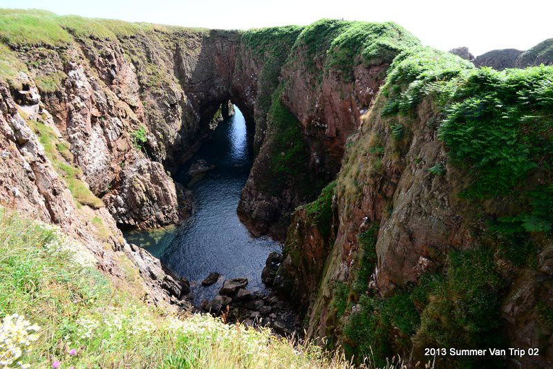 Natural Arch at the Bullers of Buchan